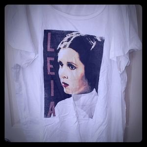Princess Leia // Star Wars scoop neck t-shirt